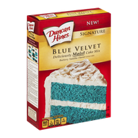 Duncan Hines Cake Mix Signature Blue Velvet