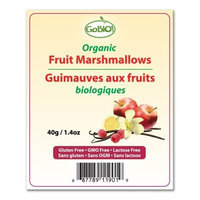 GoBIO Organic Marshmallows - 40g/1.4oz bag