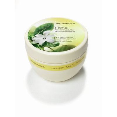 Fruits & Passion Nourishing Collection Body Butter, Monoi, 8.8-Ounce Jar
