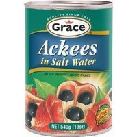 Grace Ackees in Salt Water 19oz, 540ml ONE Can.