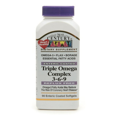 21st Century Enteric Coated Triple Omega Complex 3-6-9