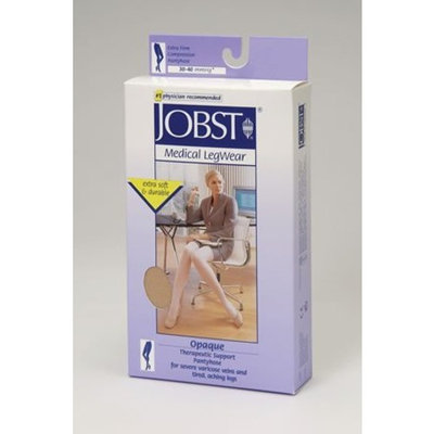 Jobst Opaque Pantyhose 30-40 mmHg Extra Firm Support Classic Black X-Large - 115195