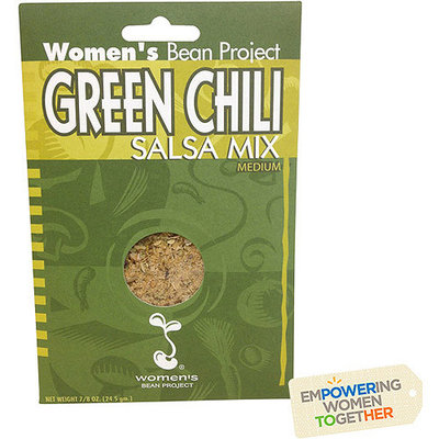 Women's Bean Project Green Chili Medium Salsa Mix, 0.875 oz