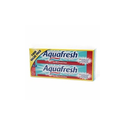 Aquafresh Twin Pack Cavity Protection Toothpaste, Pack of 2, 32.8 ounces