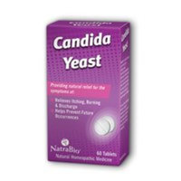 Candida Yeast Relief Natra-Bio 60 Tabs