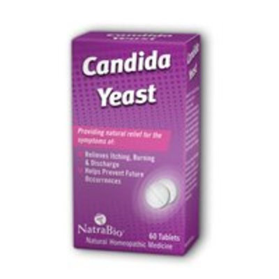 Candida Yeast Relief Natra-Bio 60 Tabs