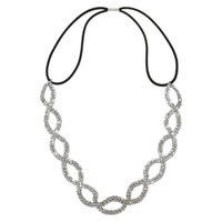 RIVIERA, A STYLEMARK CO Women's Riviera Headwrap with Rhinestones - Silver