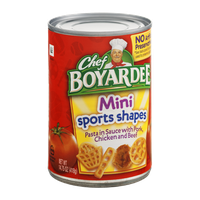 Chef Boyardee Mini Sports Shapes
