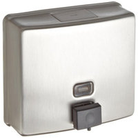 Bobrick B-4112 40-fl oz Capacity, Contura Series Surface-Mounted Soap Dispenser