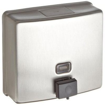 Bobrick B-4112 40-fl oz Capacity, Contura Series Surface-Mounted Soap Dispenser