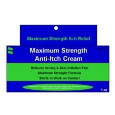 Anti Itch Maximum Strength Anti-Itch Medication Cream by Generic Benadryl - 1 Oz