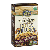 Lundberg Whole Grain Rice & Wild Rice Wild Porcini Mushroom