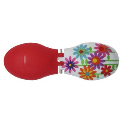 up & up up&up Top Fashion Red Flower Print Contact Lens Case