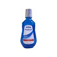 Aim Mouthwash, with Calcium 16 fl oz (473 ml)