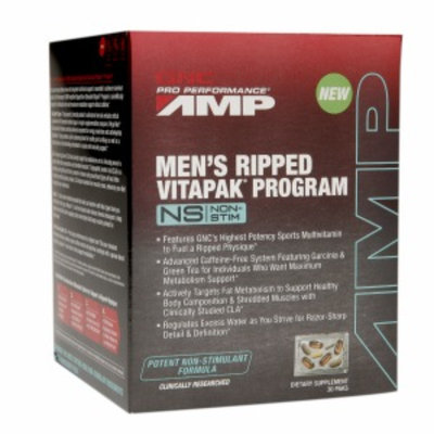 Gnc GNC Pro Performance AMP Men's Ripped Vitapak Program - Non-Stim
