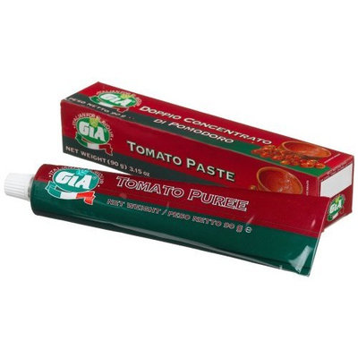 Gia Tomato Paste, 3.15-Ounce Tubes (Pack of 12)