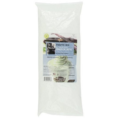 MOCAFE Frappe Vanilla Latte, No Sugar Added Ice Blended Coffee, 3-Pound Bag