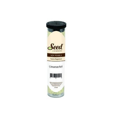 Soy Basics Seeds Soy Basics Seed Soy Candle, Cinnamon Roll Pearls, 2.3-Ounce (Pack of 6)