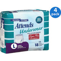 Attends Super Plus Absorbency Large Protective Underwear