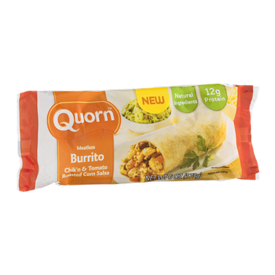 Quorn Burrito Chik'n & Tomato Roasted Corn Salsa Meatless