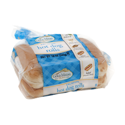 Gold Medal Rolls Hot Dog - 8 CT