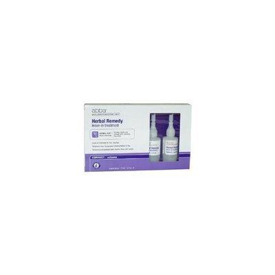 Herbal Remedy Leave-In Treatment Correct Color Protect by ABBA for Unisex - 4 x 15 ml Treatment