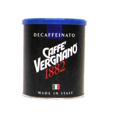 Caffe Vergnano Fine Grind Decaffeinated Coffee 8.8 oz