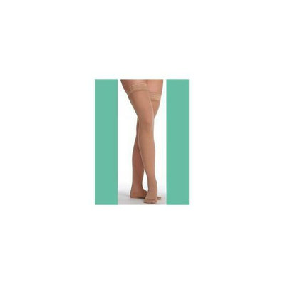 Juzo 2502AGPESB18 IV Hostess Closed Toe Thigh Highs Petite with Silicone - Noblesse
