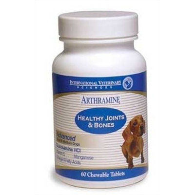 International Veterinary Sciences Arthramine Max Healthy Joints & Bones Chewable Tablets 60 ct
