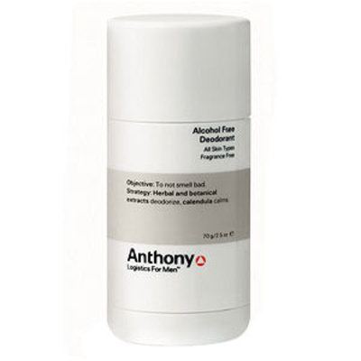 Anthony Logistics for Men Alcohol Free Deodorant