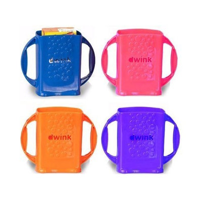 4-pack Dwink Juice Box Holders - one of each color