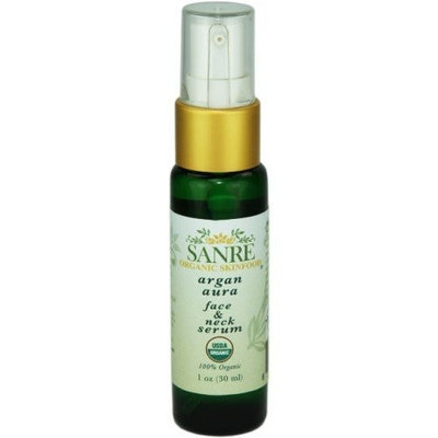 SanRe Organic Skinfood - Argan Aura - 100% USDA Organic Clearing and Anti-Aging Serum For Aging to Problem Skin