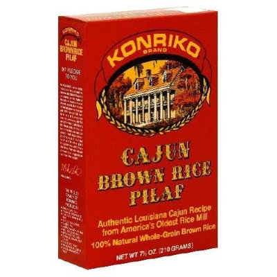 Konriko, Rice Pilaf Cajun Brown, 7.5 OZ (Pack of 12) ( Value Bulk Multi-pack)