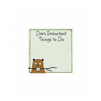 Hatley Dam Important Things to Do Sticky Notes