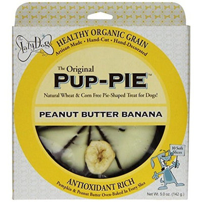 The Lazy Dog Cookie Co Inc, The Original Peanut Butter Banana Pup-pie, 5-Ounce Boxes (Pack of 4)