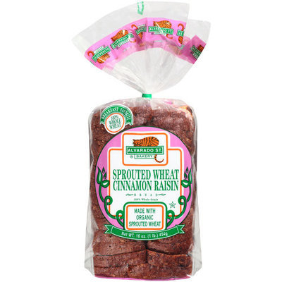 Alvarado St. Bakery Sprouted Wheat Cinnamon Raisin Bread, 16 oz