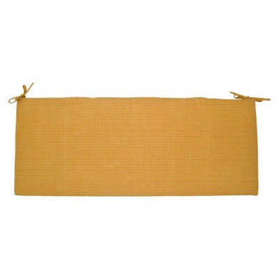 Threshold Outdoor Bench Cushion - Yellow Textured