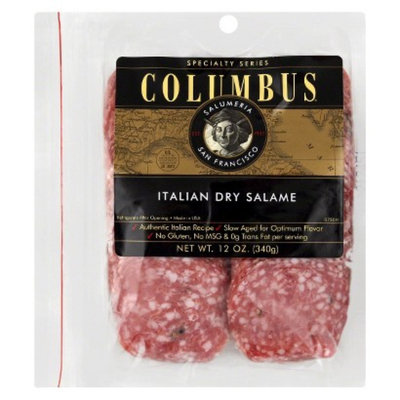 Columbus Salame Company Columbus Sliced Italian Dry Salame 12 oz