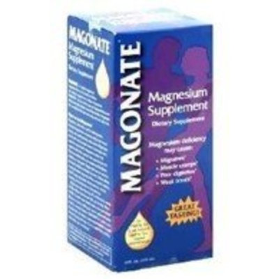 Magonate Magnesium Supplement (Liquid),12 oz