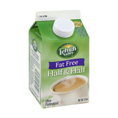 Lehigh Valley Dairy Farms Fat Free Half & Half