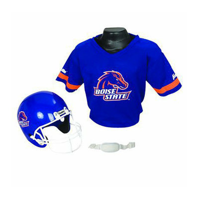 Franklin Sports Boise St. Helmet/Jersey set- OSFM ages 5-9