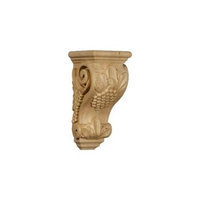 Ekena Millwork 4.5-in x 10-in Alder Grape Wood Corbel
