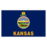 Annin Kansas State Flag - 4' x 6'