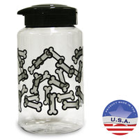 Lixit Corporation Lixit 250-00128 Lixit Dog Treat Jar 128oz Plastic