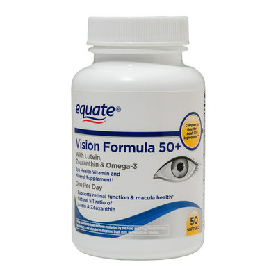 Equate Vision Formula 50+ Tablets