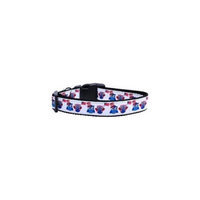 Ahi American Owls Ribbon Dog Collars Large