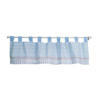 Trend Lab Logan Window Valance, Blue