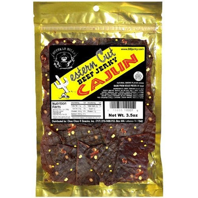 Buffalo Bills Premium Snacks Buffalo Bills 3.5oz Cajun Western Cut Resealable Beef Jerky Pack