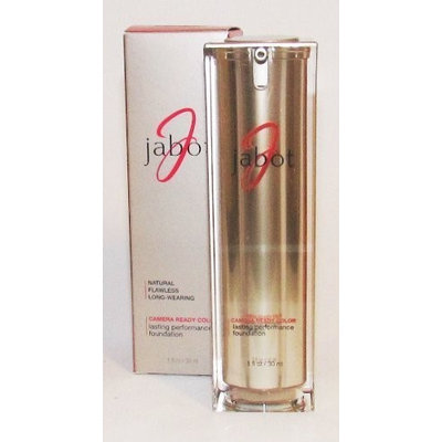 Jabot Camera Ready Color Lasting Performance Foundation -Warm Caramel Medium Dark- 1 OZ / 30 ML