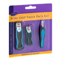 CareOne Sure Grip Value Pack Kit - 3 CT